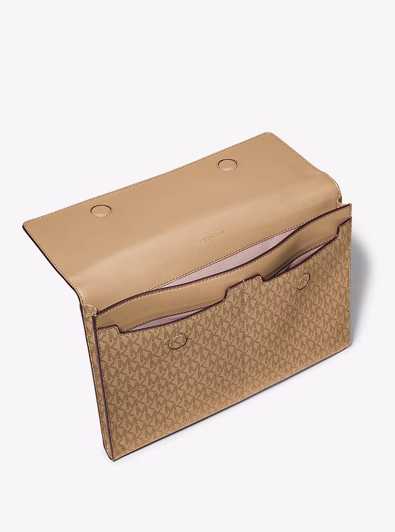 Pochette pour ordinateur portable Jet Set à logo Signature