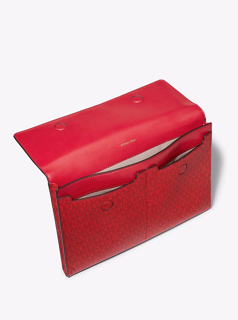 Pochette pour ordinateur portable Jet Set à logo Signature