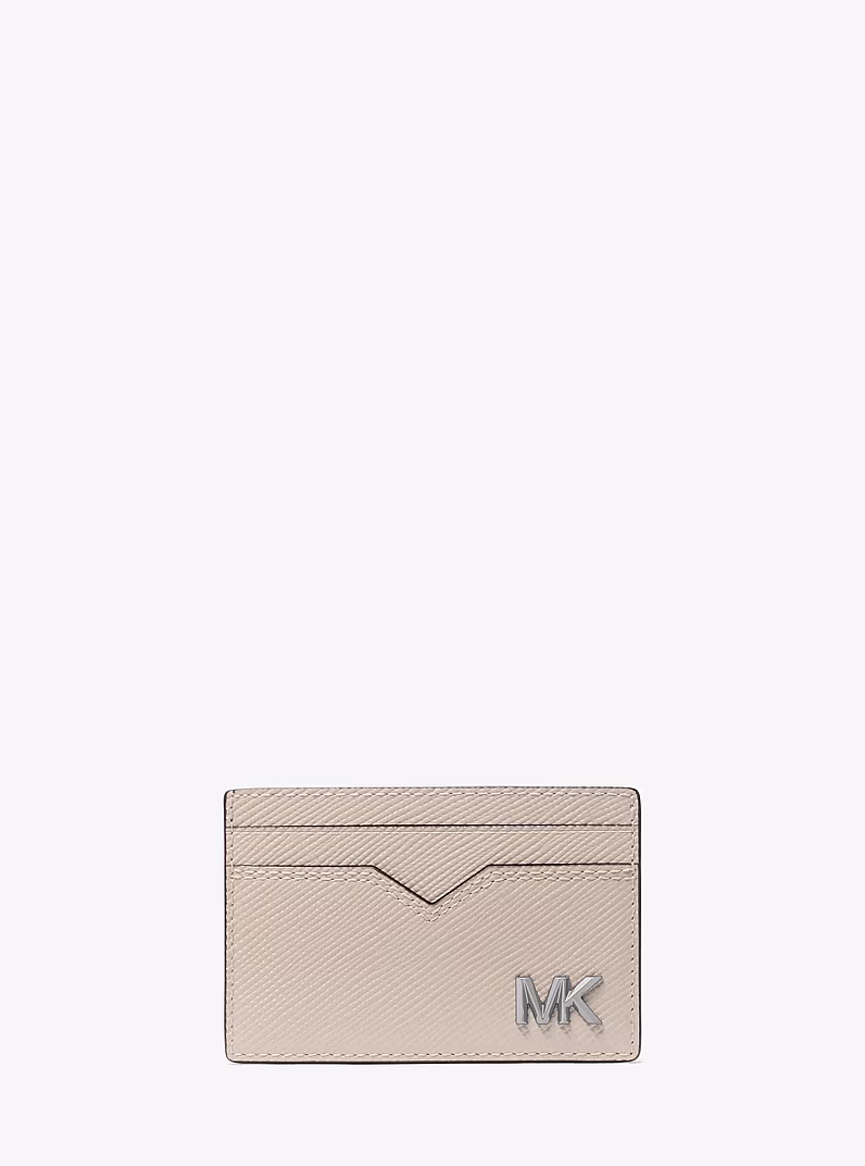 Porte-cartes Edison en cuir saffiano