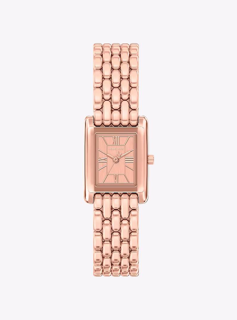 Petite montre Essex ton or rose