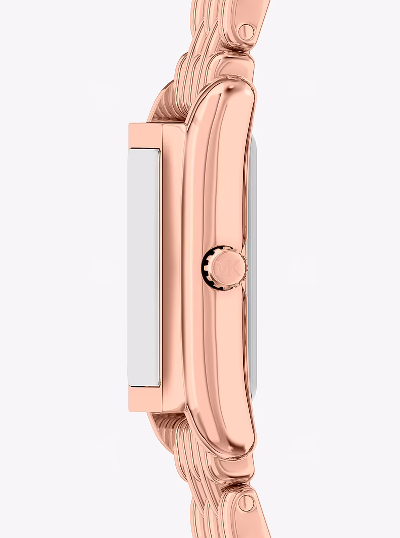 Petite montre Essex ton or rose