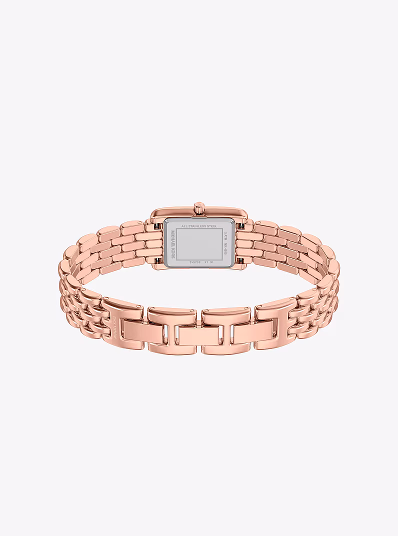Petite montre Essex ton or rose