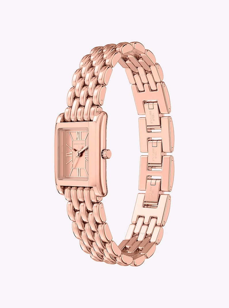 Petite montre Essex ton or rose