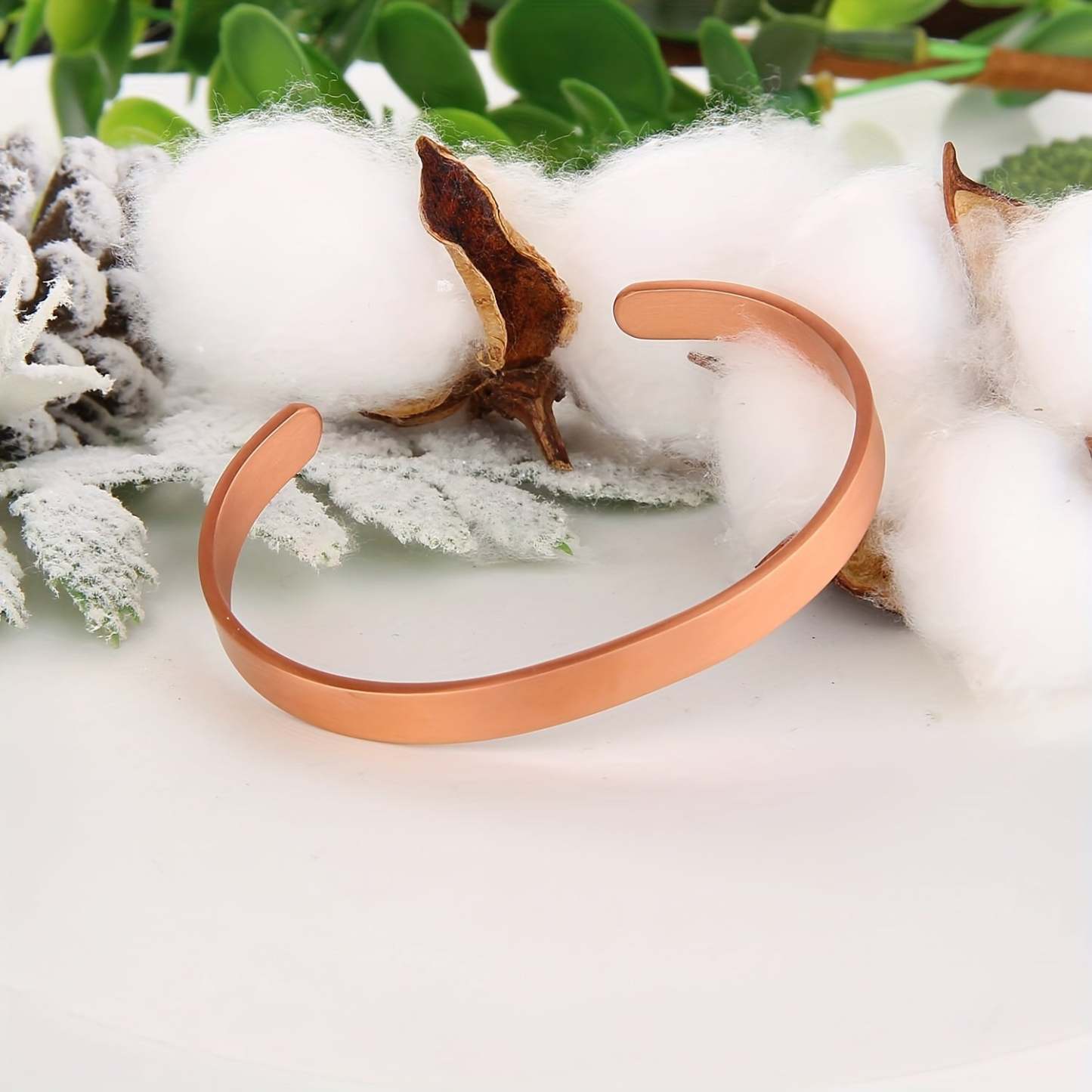 Minimalist Réz Cuff Karkötő