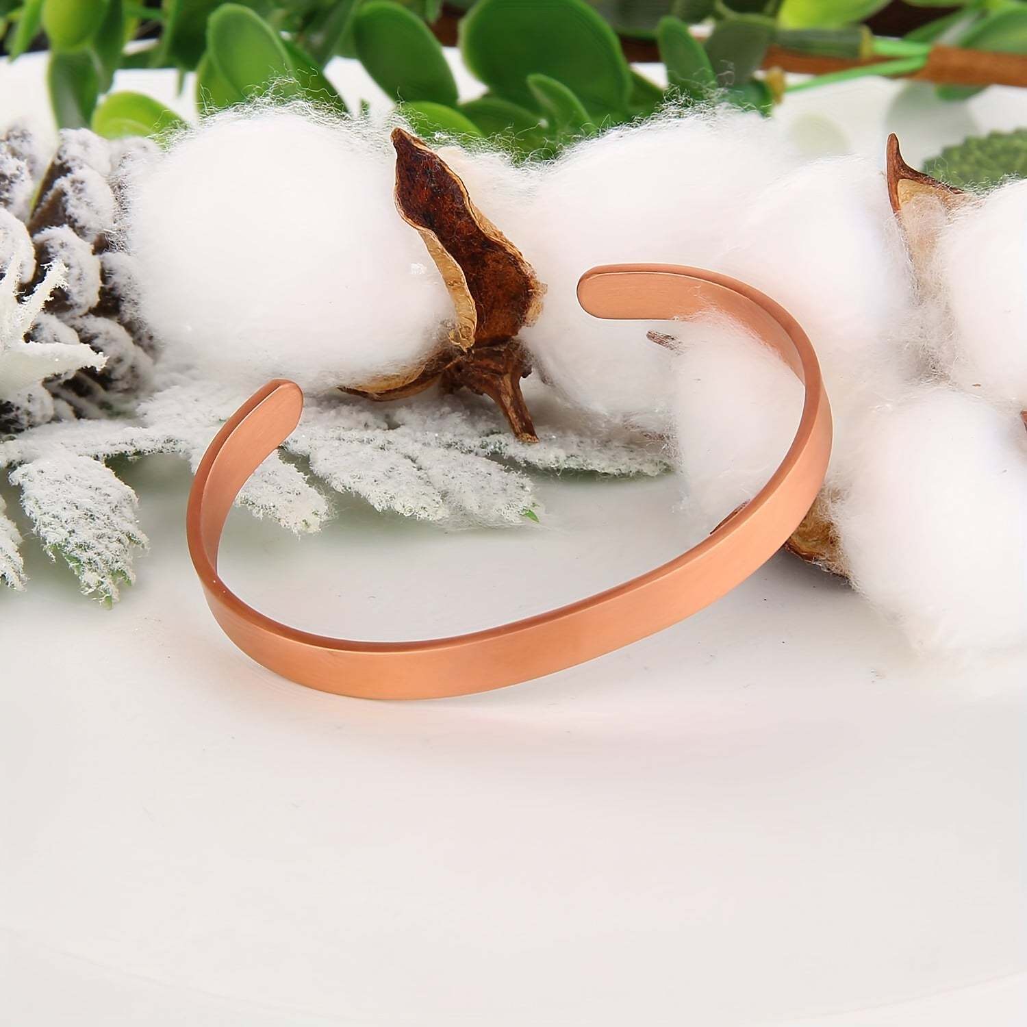 Minimalist Réz Cuff Karkötő