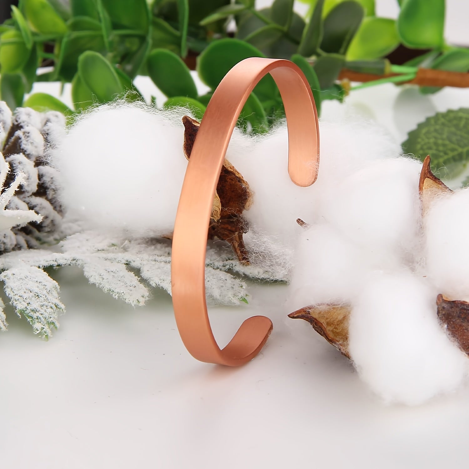 Minimalist Réz Cuff Karkötő