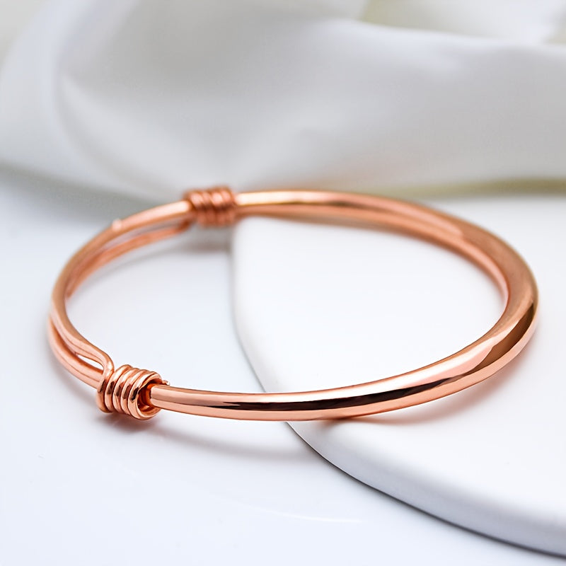 Serene Twist Réz Karkötő