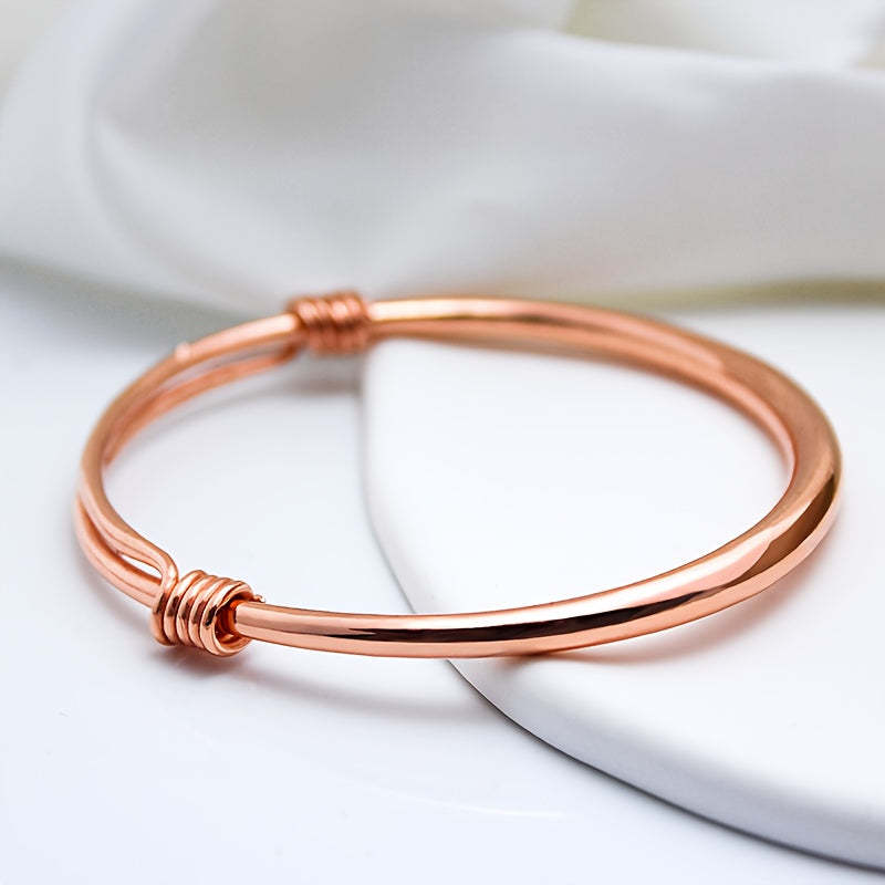 Serene Twist Réz Karkötő