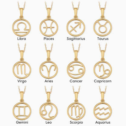Zodiac sign Nyaklánc | Arany