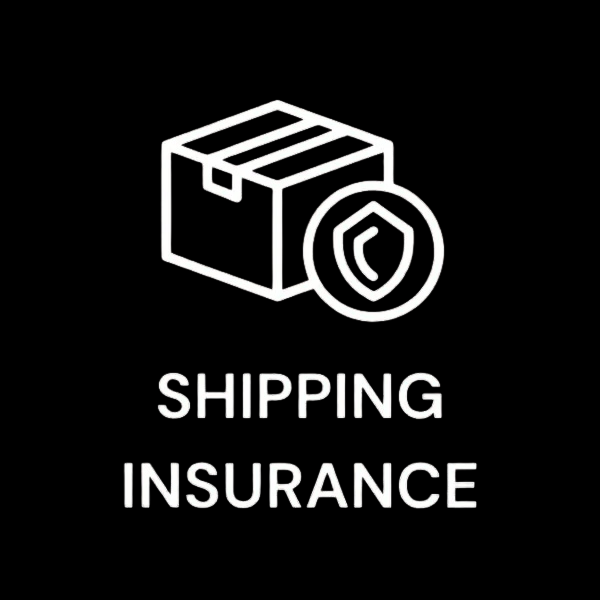 Shipping Insurance (Coverage for lost packages of up-to $250)