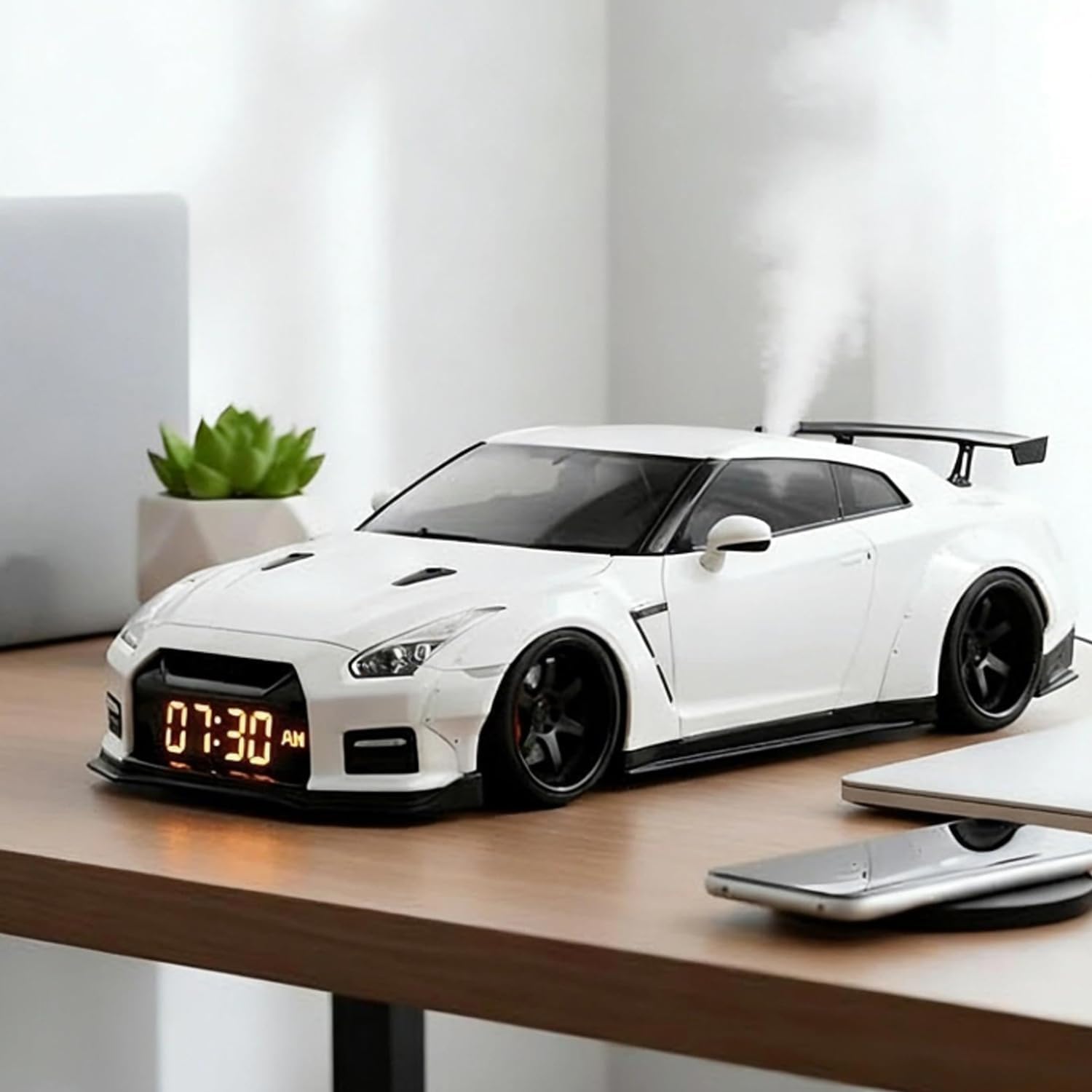 Hypercar Alarm Clock - Realistic Engine and Light Effects