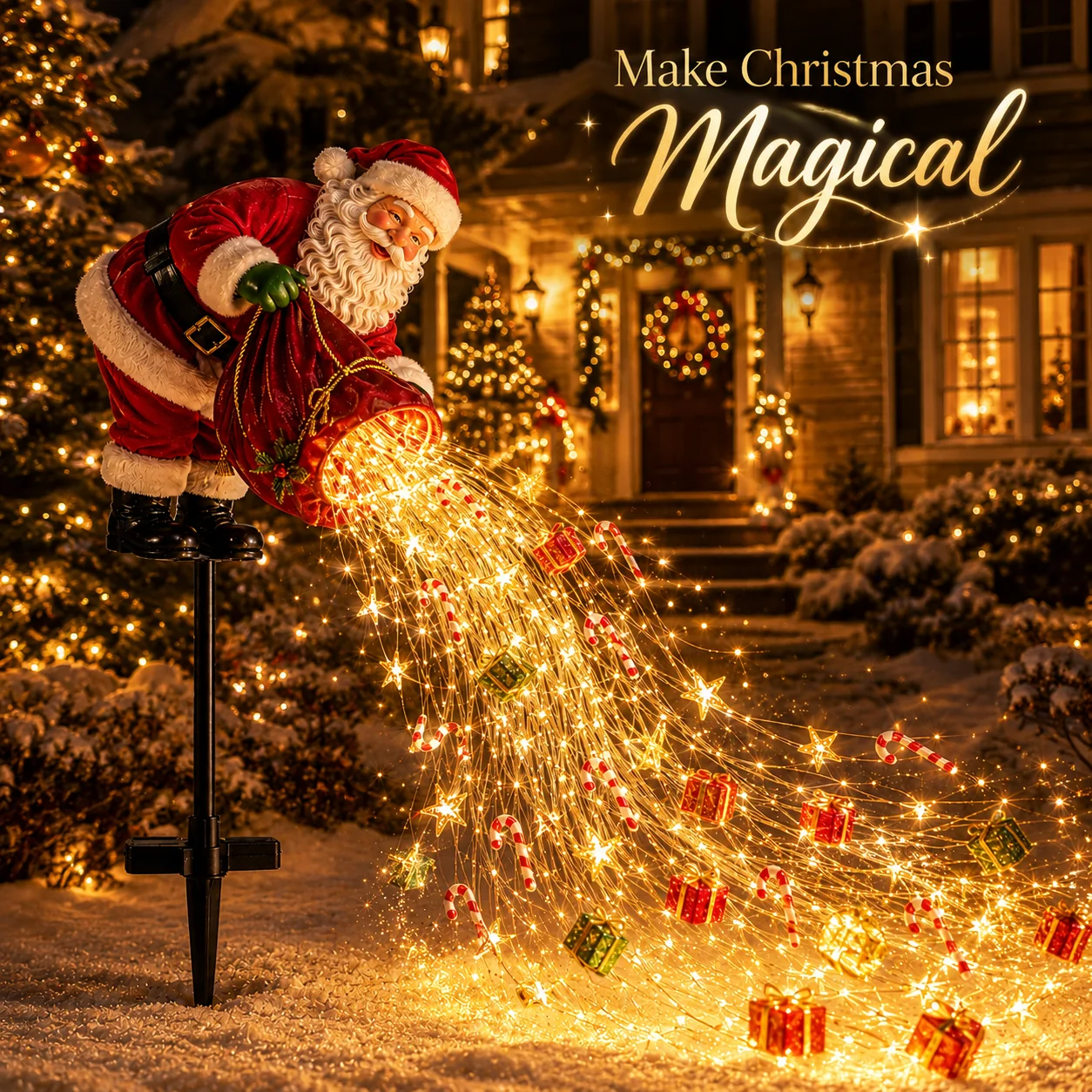 🌲Christmas Magic Flowing Light Collection