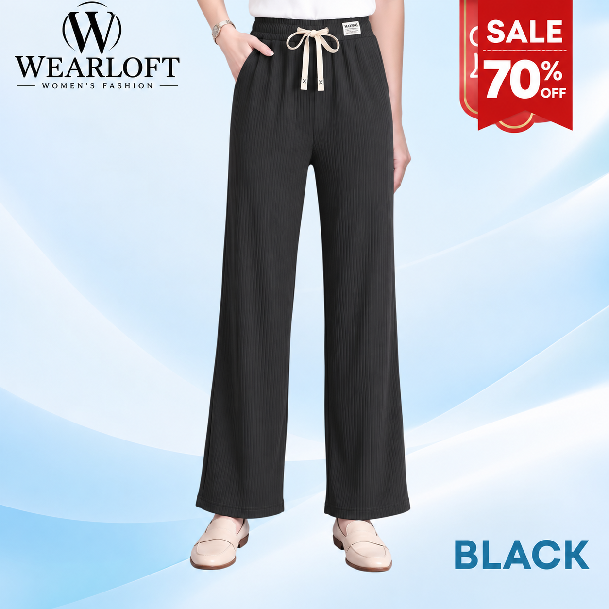 EveraSoft - LAST DAY 70% OFF | Women's Ultra Soft Perfect Drape Pull-On Pants