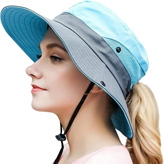 Faltbarer UV-Schutz Sonnenhut – atmungsaktiver Outdoor-Hut für Sommer