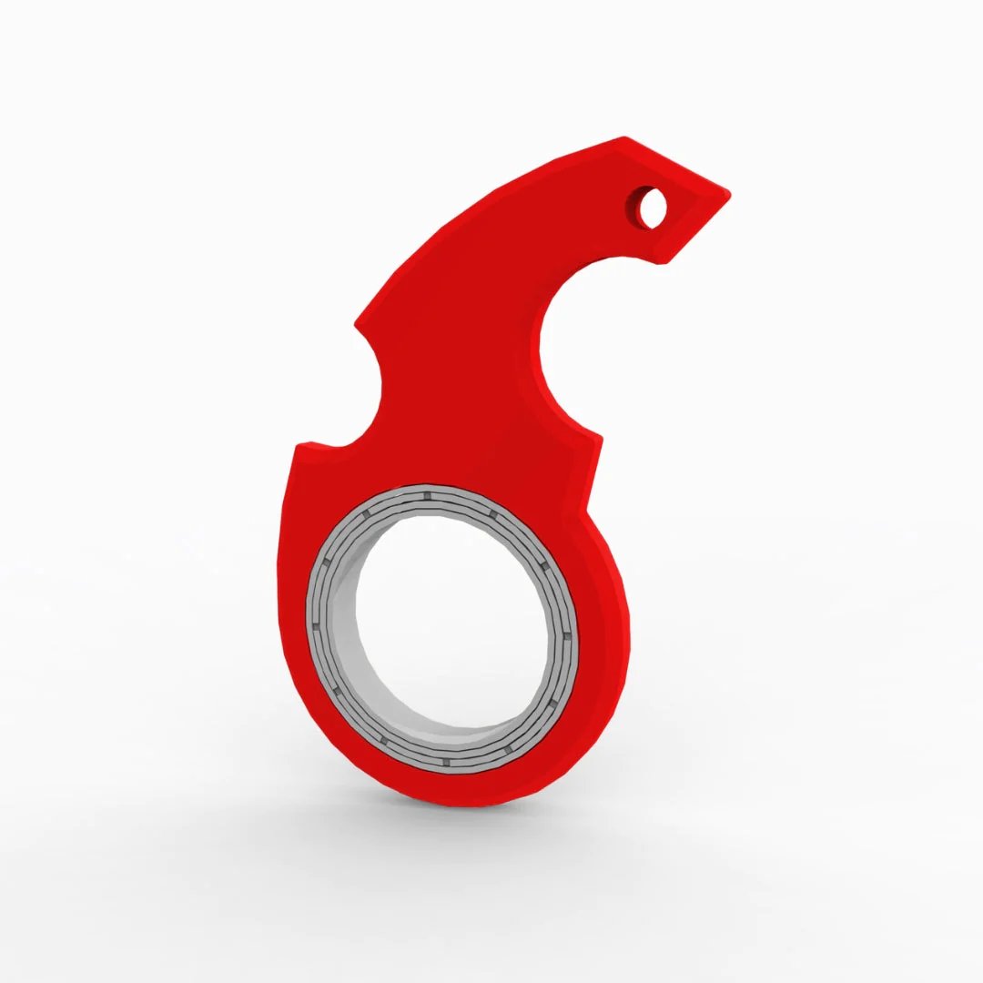 Das Original Karambit Spinner – Metall Finger-Kreisel für Stressabbau
