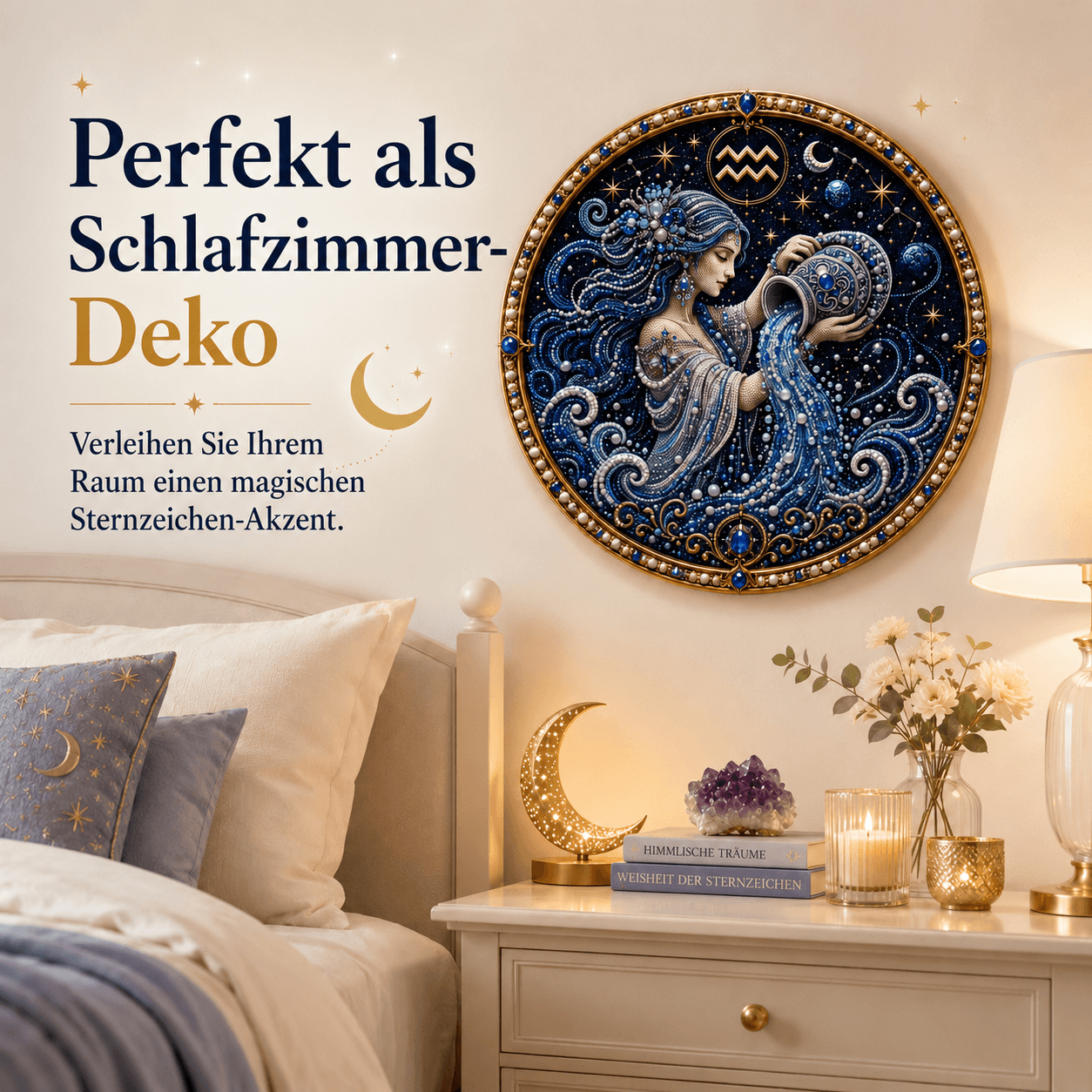 12 Tierkreiszeichen Perlkunst-Set – DIY Bastelset für alle Sternzeichen