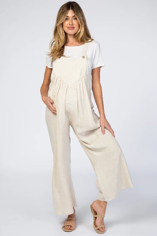 Weitschritt Latzhose mit verstellbaren Trägern – bequemer Jumpsuit für Damen