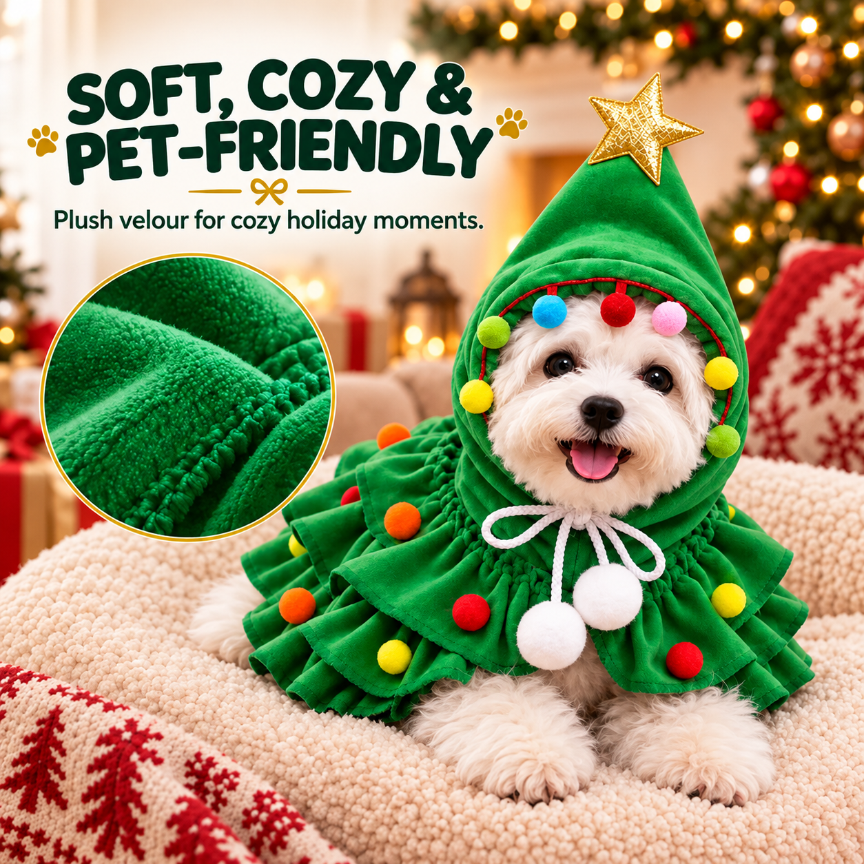 Christmas Tree Pet Costume