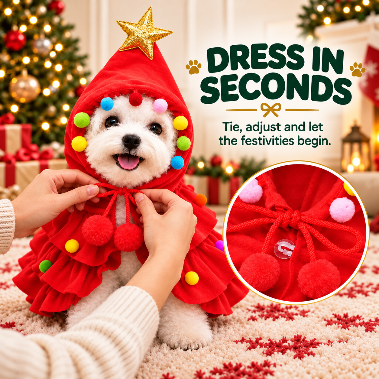 Christmas Tree Pet Costume