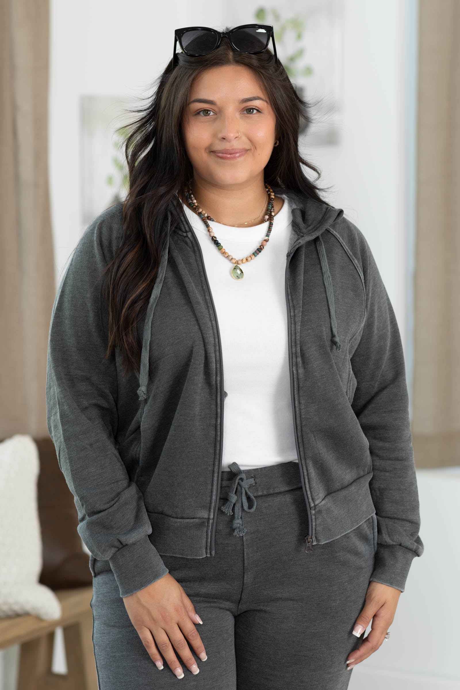 🔥 FALL SALE | 6 FOR ONLY $25.99! Women’s Cozy Campfire Full-Zip Hoodies – Soft Fleece Everyday Essentials