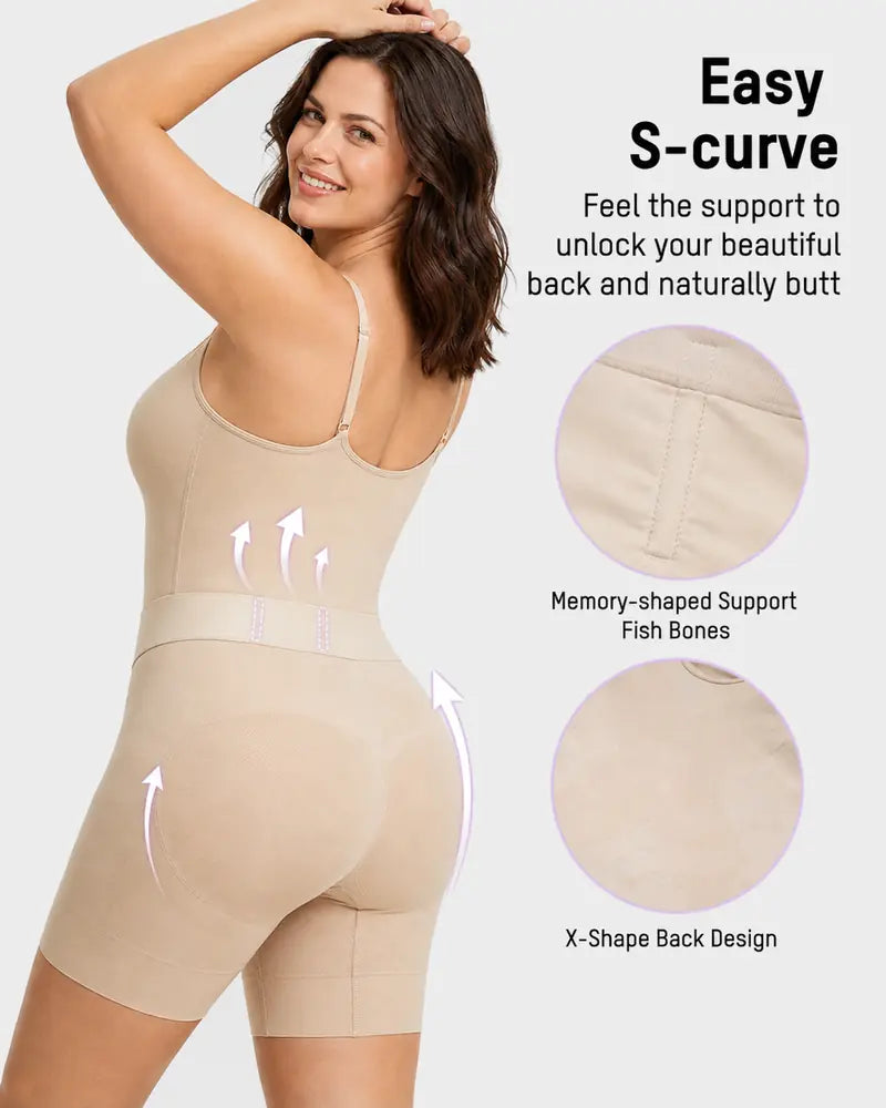 All-in-One Shapewear-Bodysuit mit Easy-Off-Verschluss