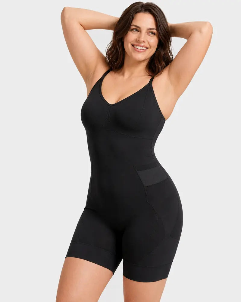 All-in-One Shapewear-Bodysuit mit Easy-Off-Verschluss