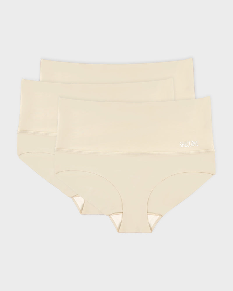 3er-Pack High-Waist Bauchweg-Slips