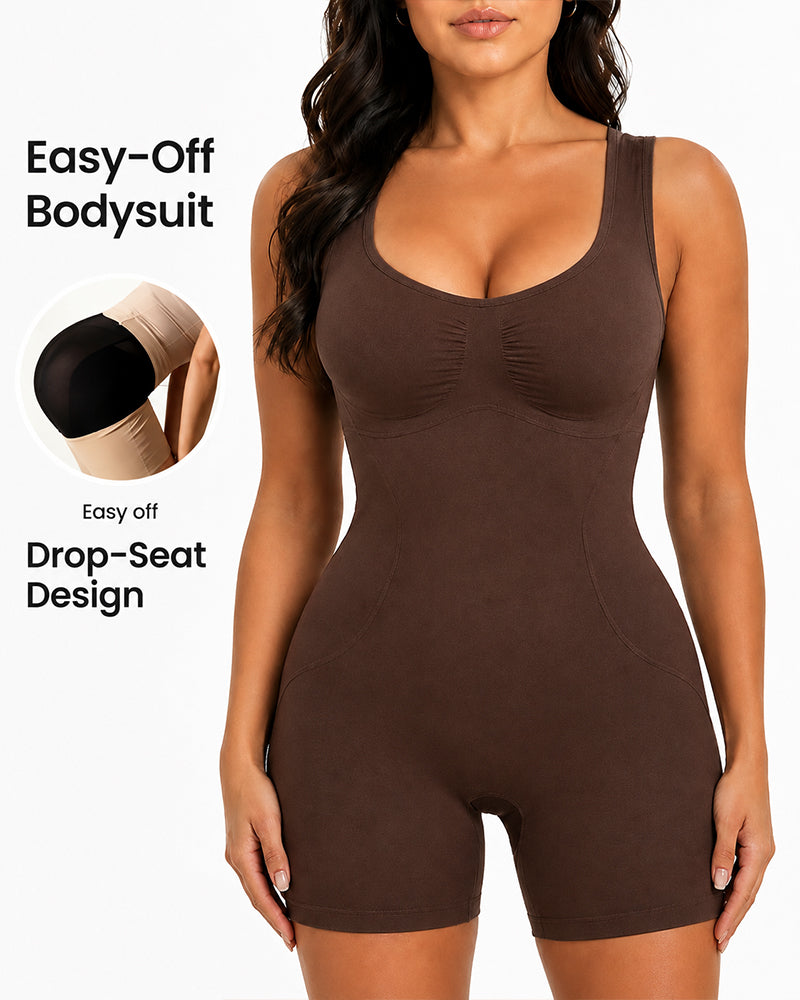 Elastischer nahtloser Bauchweg-Body Shaper