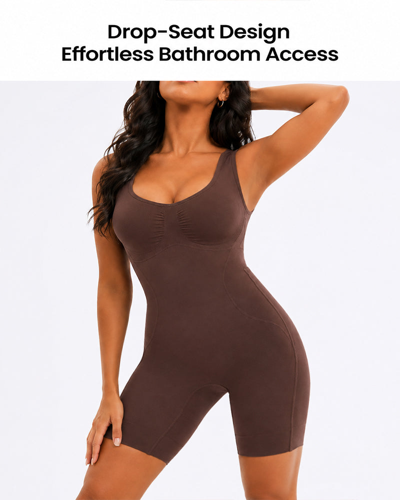 Elastischer nahtloser Bauchweg-Body Shaper