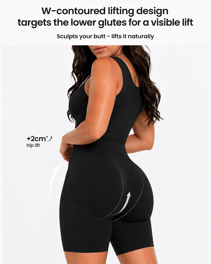 Elastischer nahtloser Bauchweg-Body Shaper