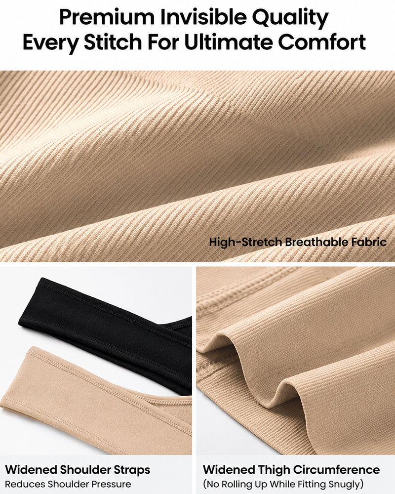 Elastischer nahtloser Bauchweg-Body Shaper