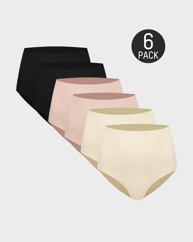 3er-Pack High-Waist Bauchweg-Slips