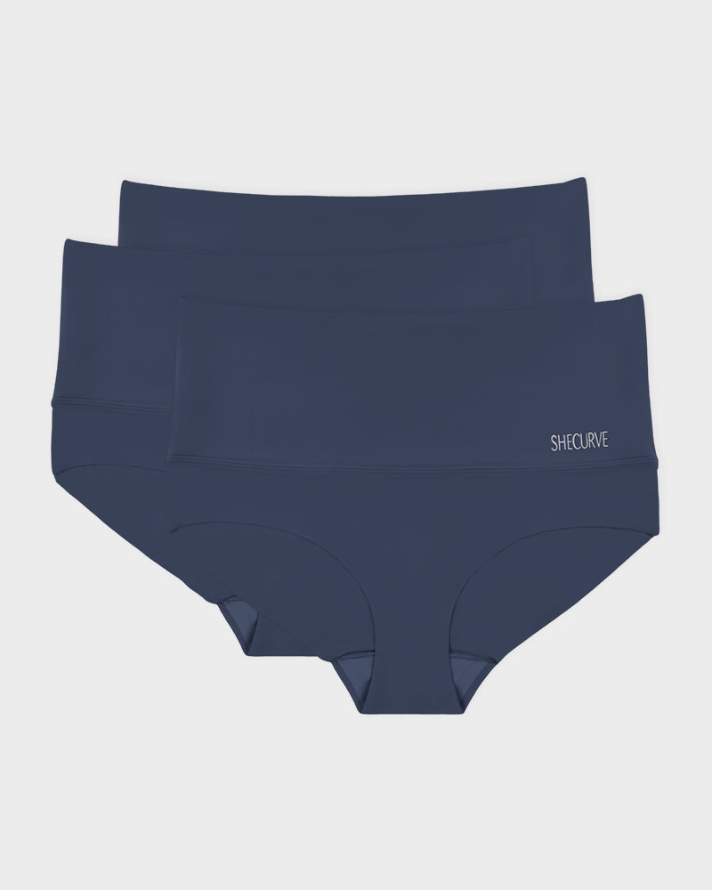 3er-Pack High-Waist Bauchweg-Slips