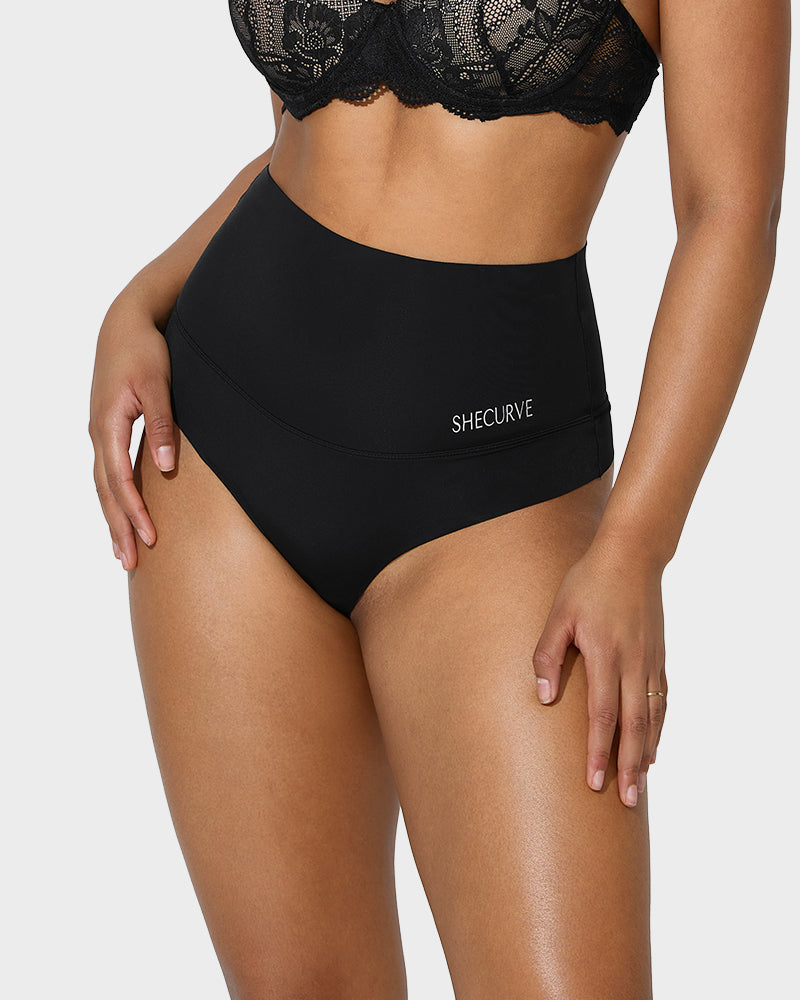 3er-Pack High-Waist Bauchweg-Slips
