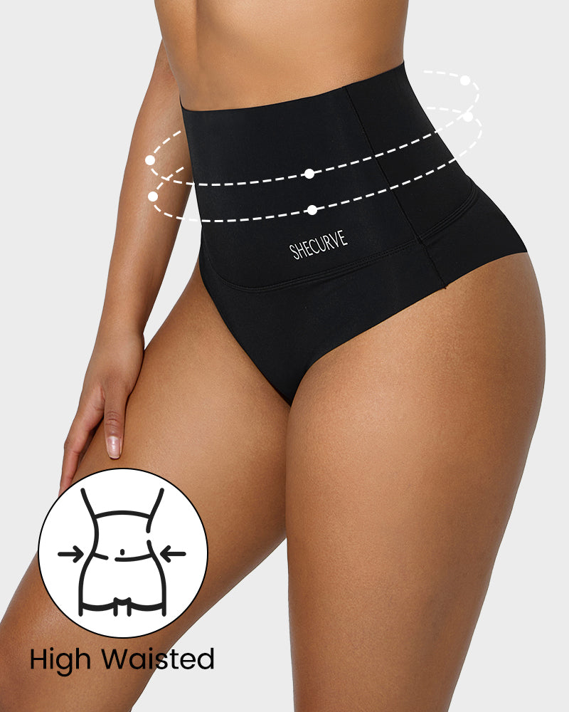 3er-Pack High-Waist Bauchweg-Slips
