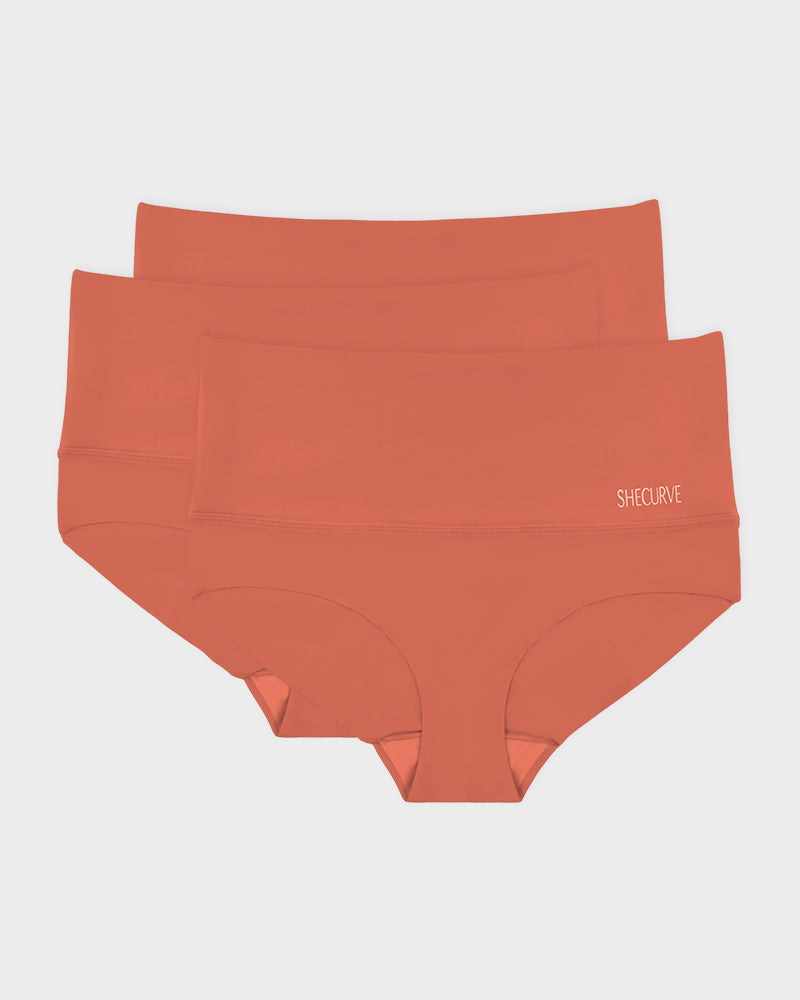 3er-Pack High-Waist Bauchweg-Slips