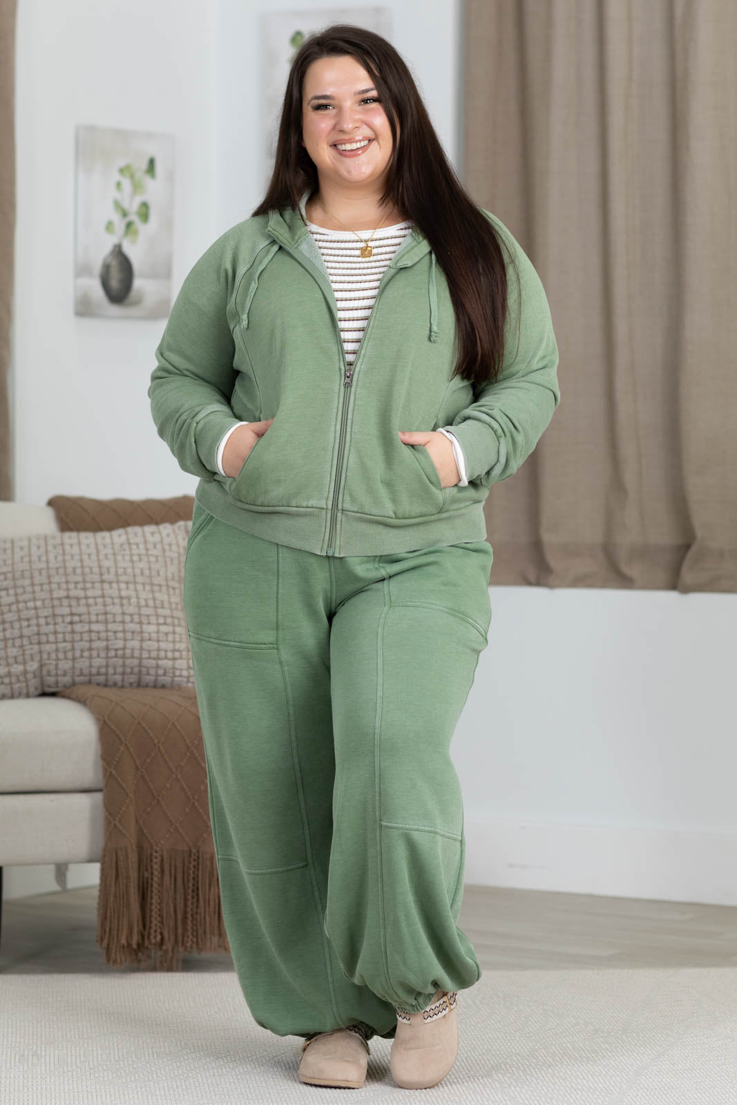 🔥 FALL SALE | 6 FOR ONLY $25.99! Women’s Cozy Campfire Full-Zip Hoodies – Soft Fleece Everyday Essentials