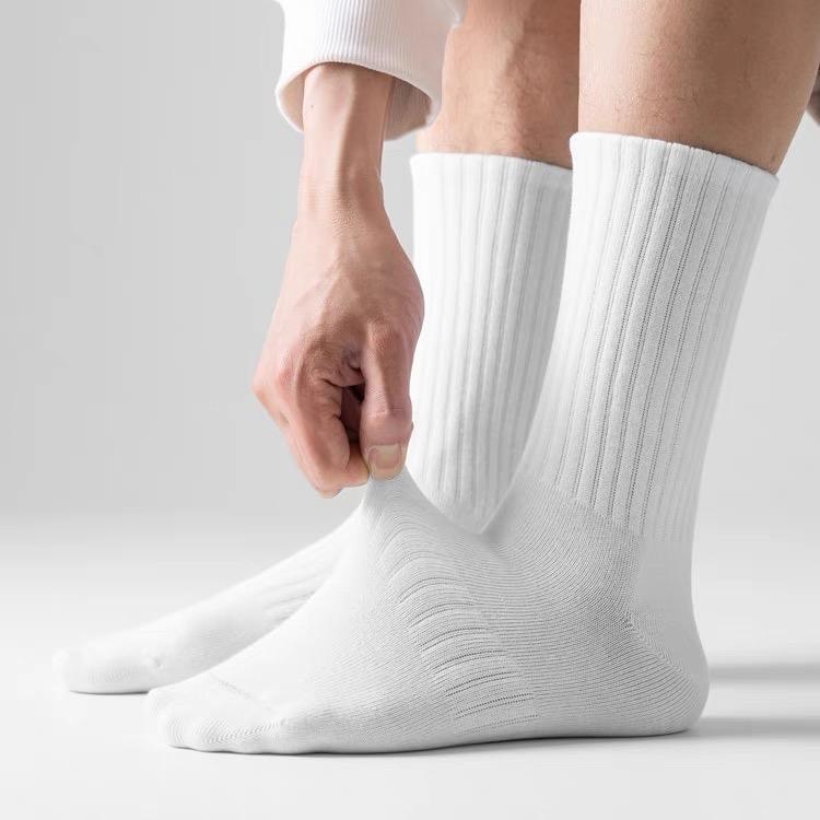 Socks Cotton Unisex Free Size Sport Running Stokin Lelaki Perempuan