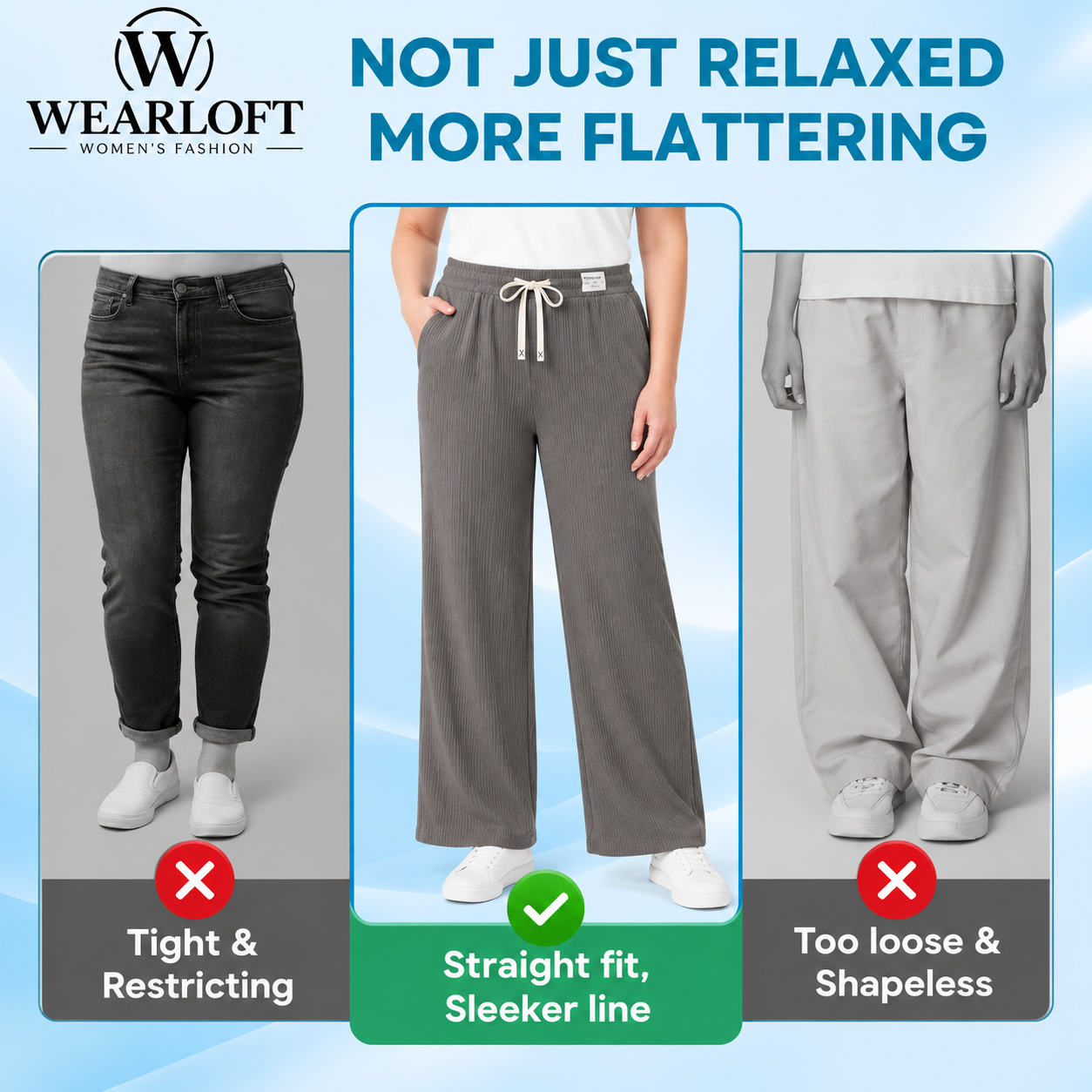 EveraSoft - LAST DAY 70% OFF | Women's Ultra Soft Perfect Drape Pull-On Pants