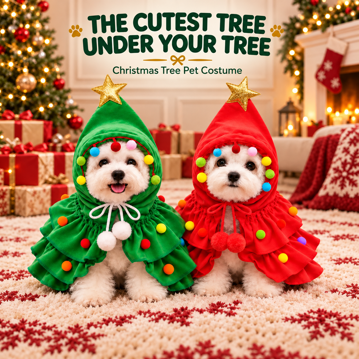 Christmas Tree Pet Costume