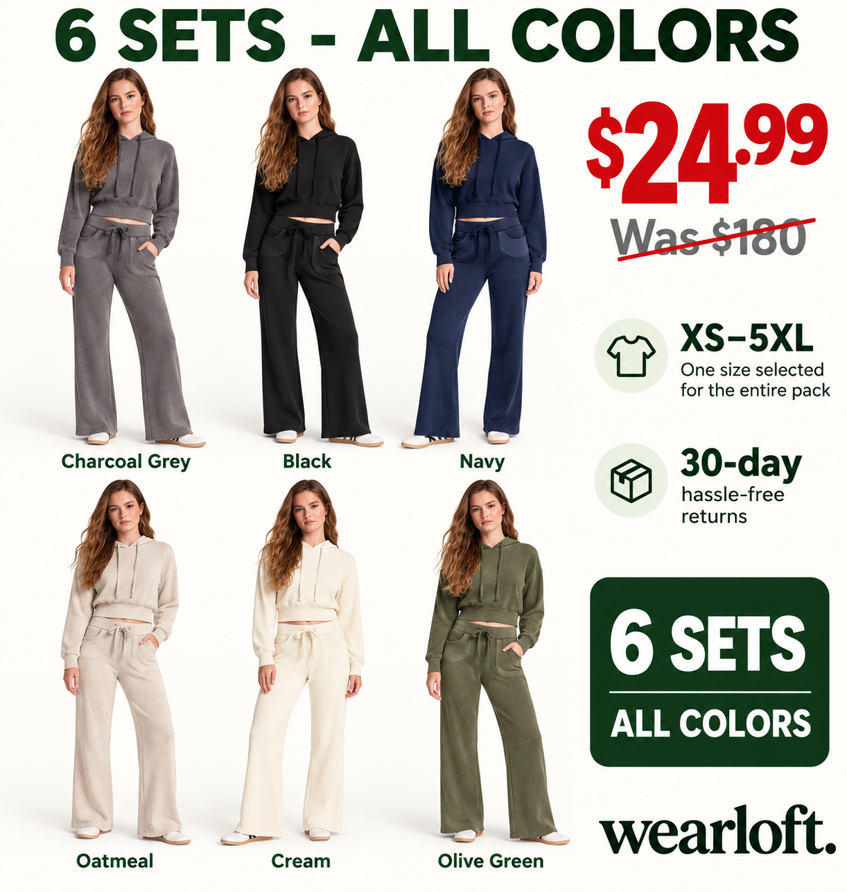 wearloft 6 Set All Colors