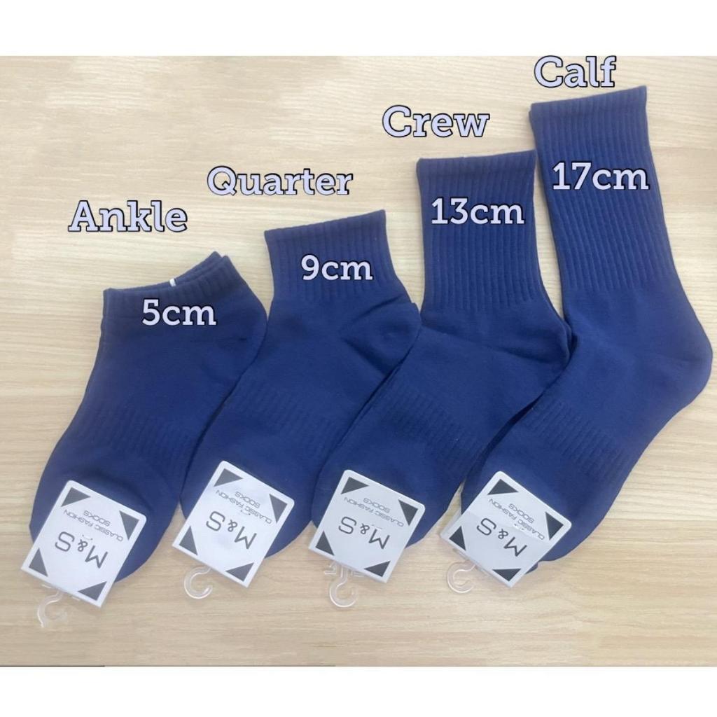Socks Cotton Unisex Free Size Sport Running Stokin Lelaki Perempuan