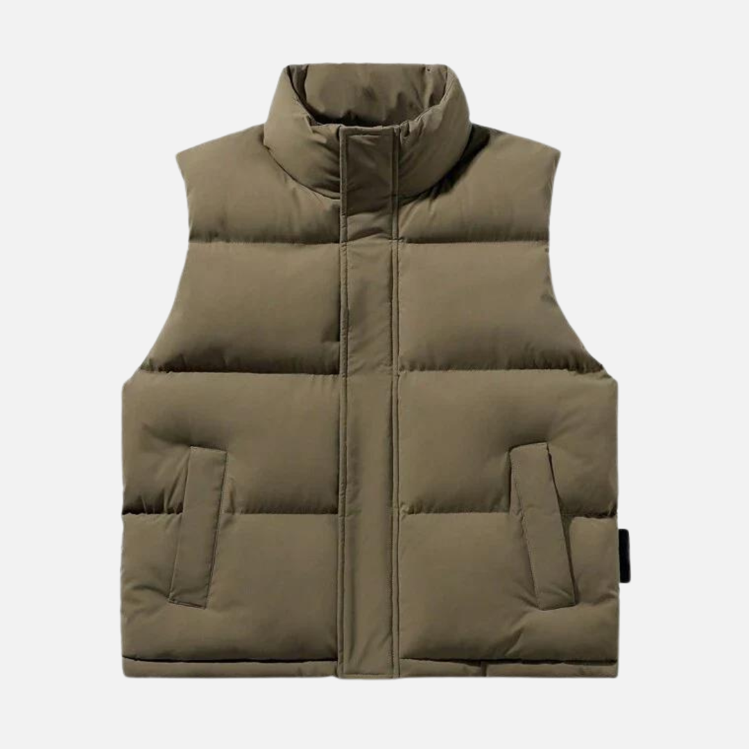 voguevina| Puffer cardigan