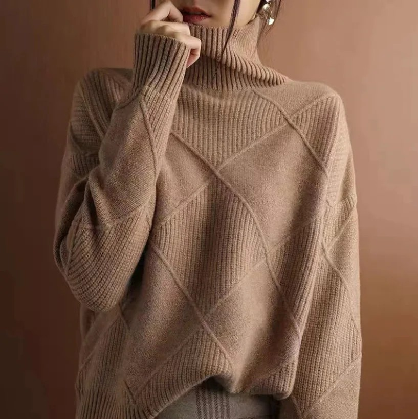 voguevina | Warme Strickjacke