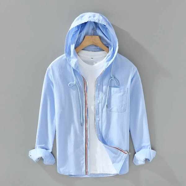 voguevina| Kapuzenpullover aus Leinen