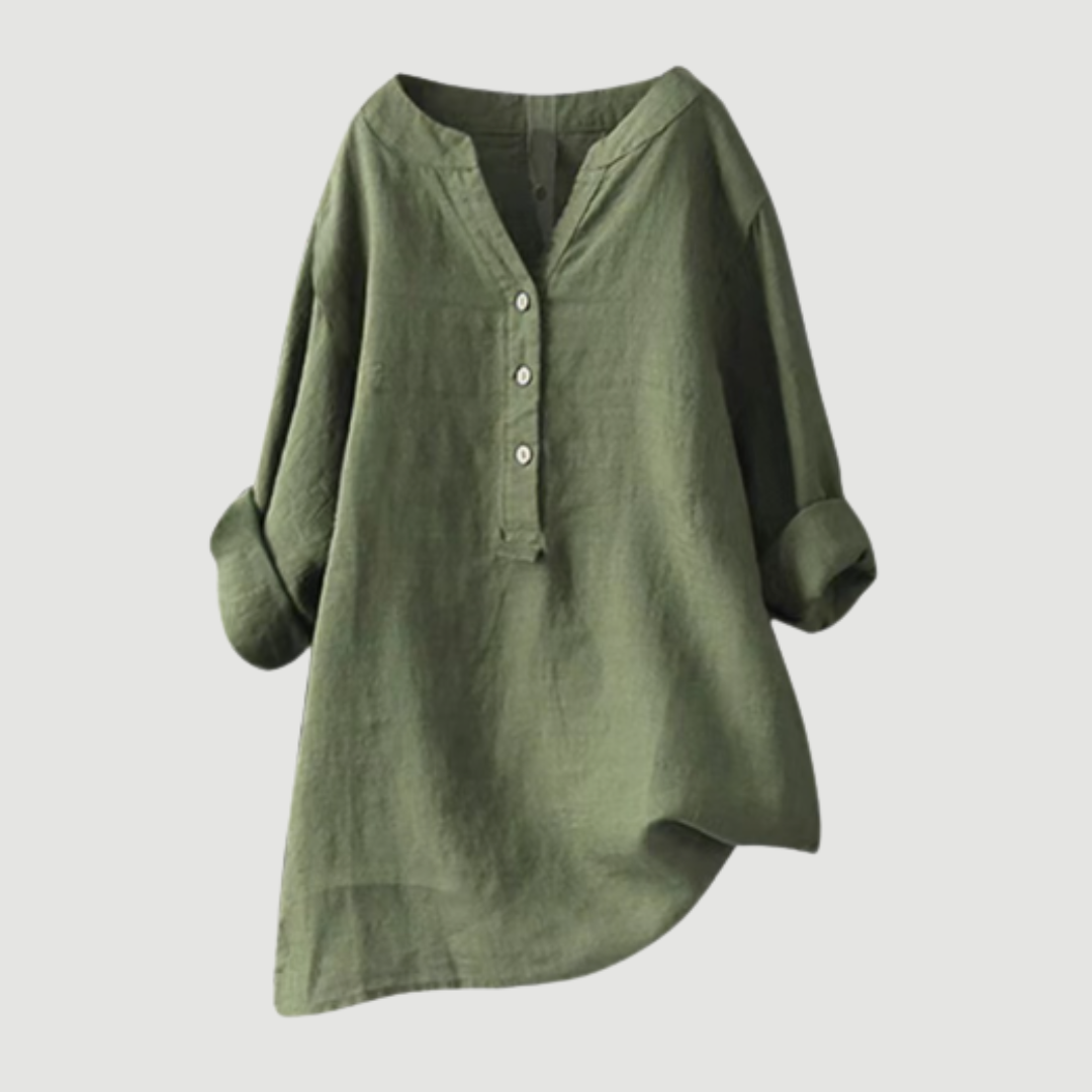 voguevina™ – Luftiges und Bequemes Hemd mit Knöpfen