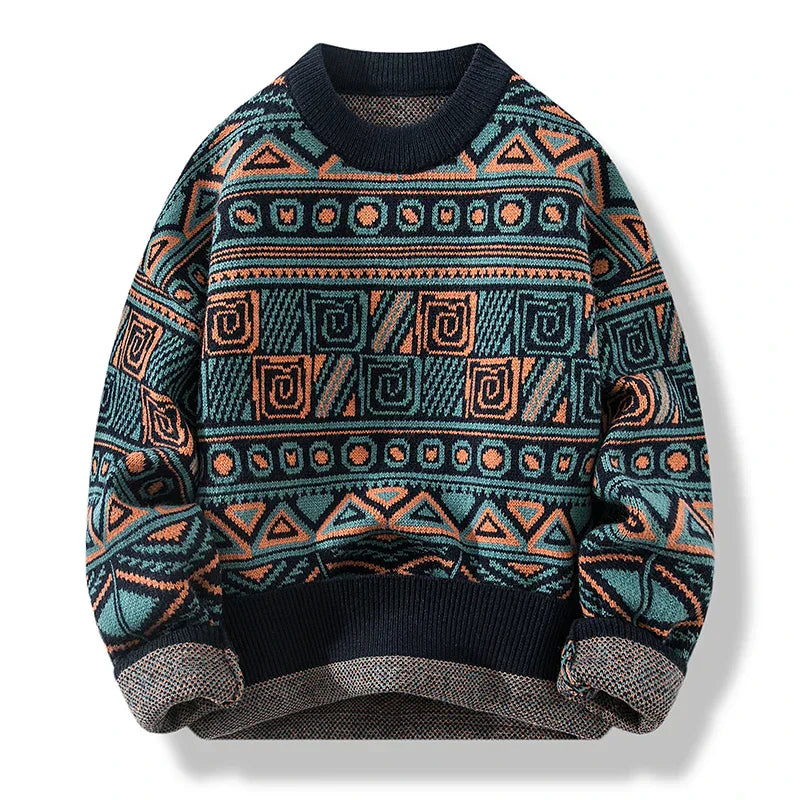 voguevina| Vintage Isländischer Pullover