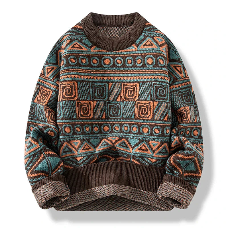 voguevina| Vintage Isländischer Pullover