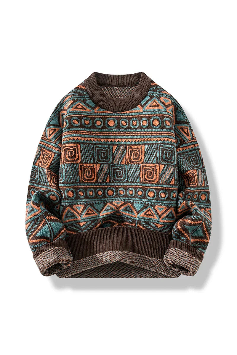 voguevina| Vintage Isländischer Pullover