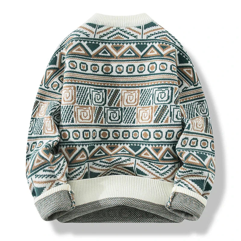 voguevina| Vintage Isländischer Pullover